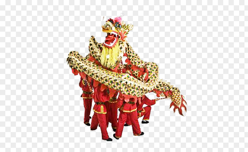 Chinese Traditional Dragon Dance Budaya Tionghoa Lion PNG