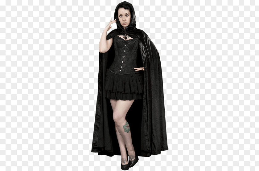 Dress Cape Coat Hood Cloak PNG