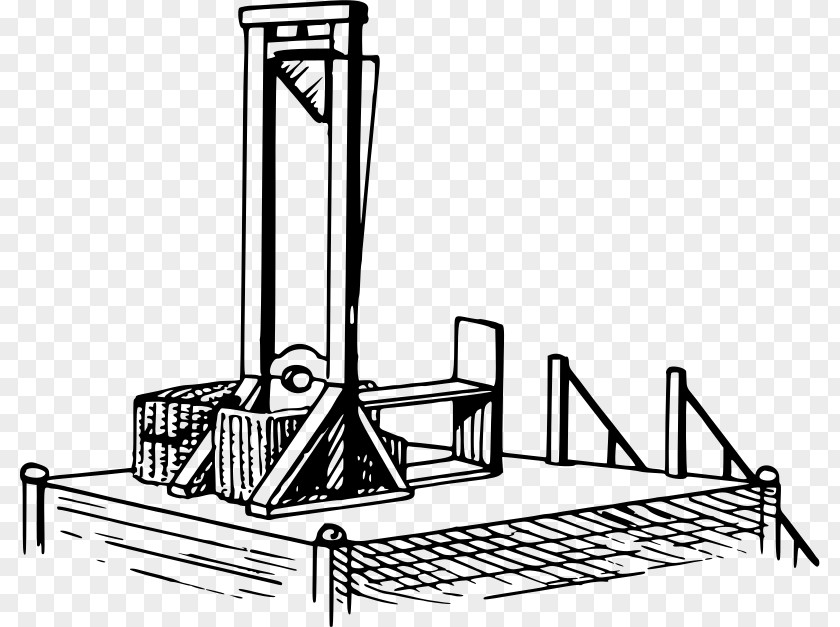 Execution Guillotine Capital Punishment PNG