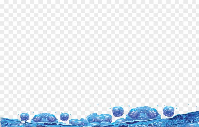 Ice Water Cube PNG