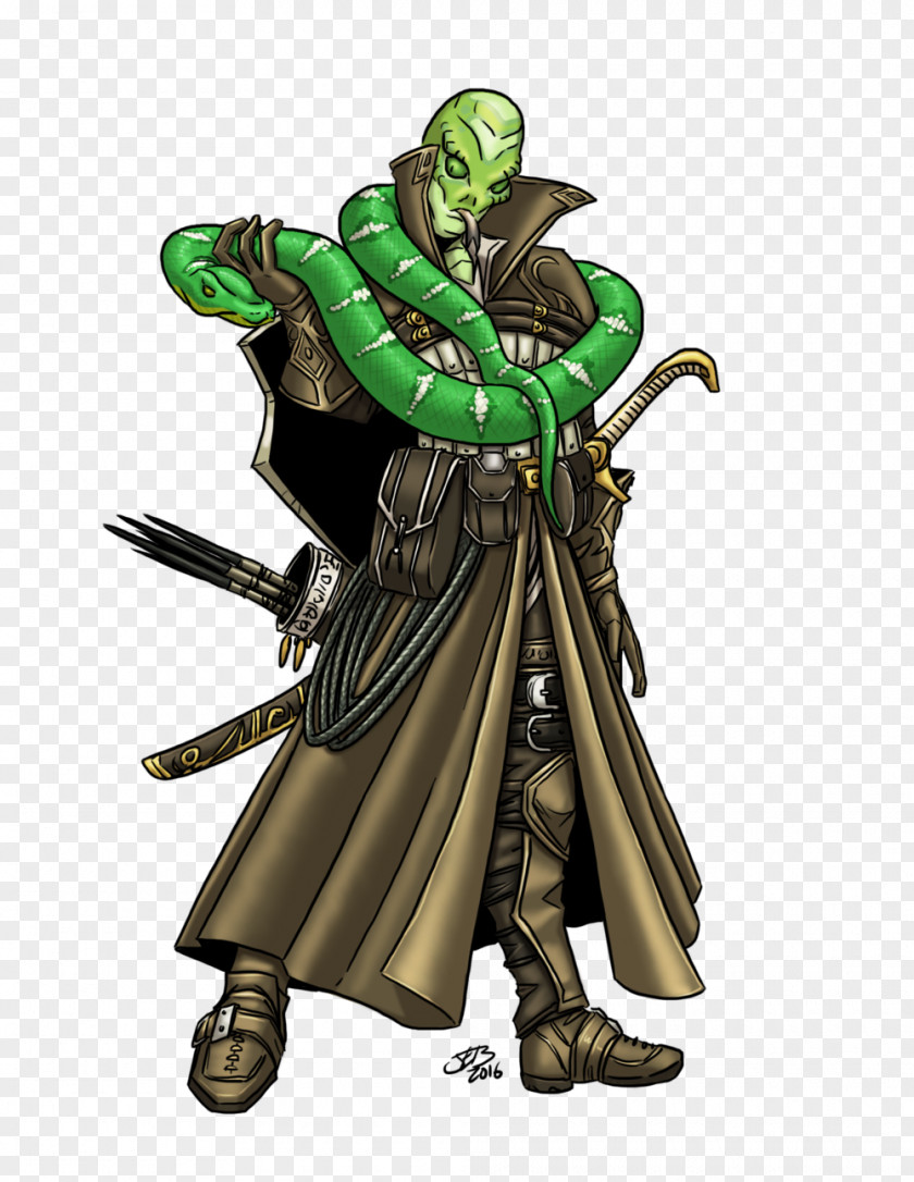 Snake Pathfinder Roleplaying Game Character Charming Warrior PNG