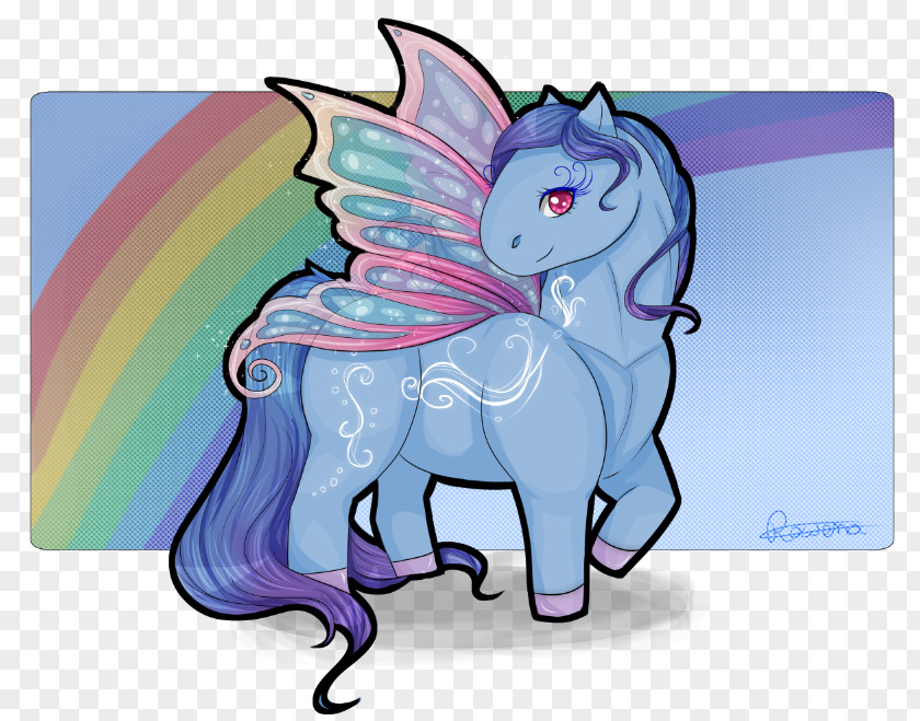 Unicorn Mane Cartoon PNG