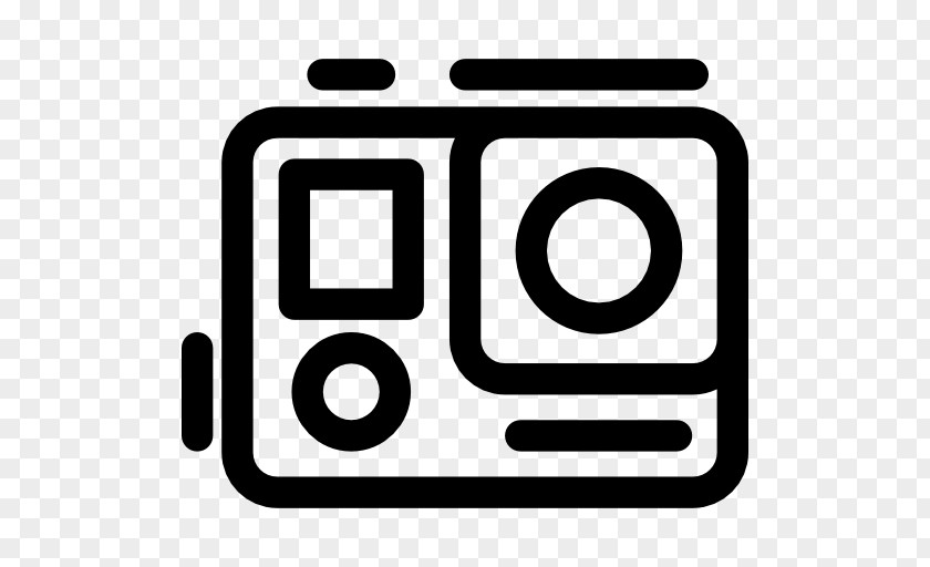 Black And White Rectangle Symbol PNG