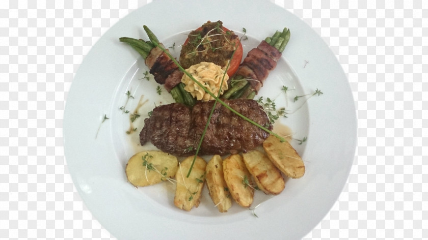 Rump Vegetarian Cuisine Steak Recipe Dish Garnish PNG