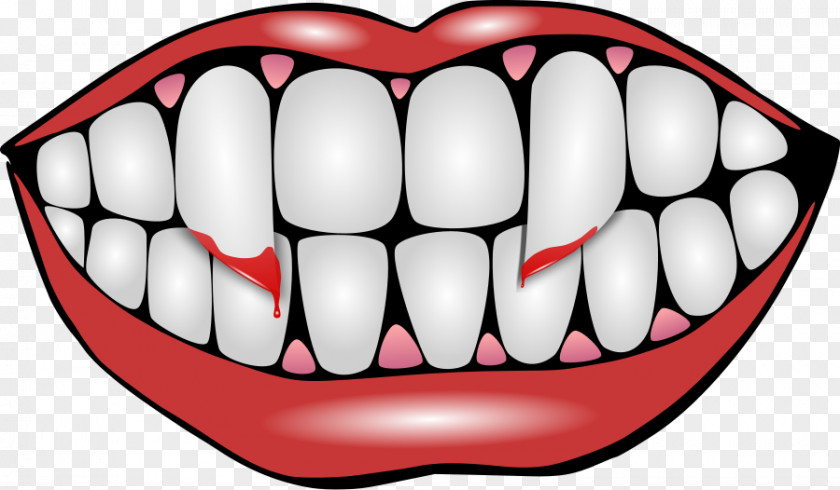 Vampire Tooth Clip Art PNG