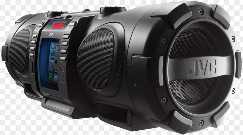 Bluetooth FM Boombox JVC RV-NB75BE AUX Loudspeaker IPod PNG