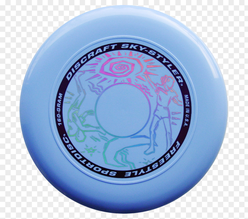 Light Blue Sky Discraft Styler Flying Disc Freestyle Discs Ultimate PNG