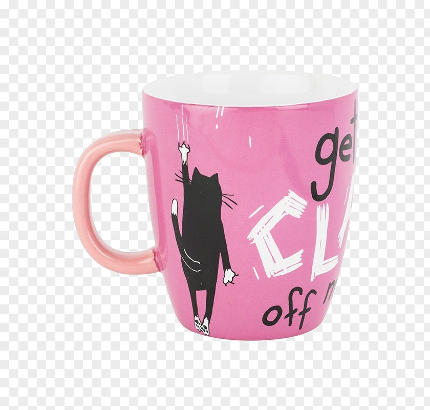 Mug Coffee Cat Ceramic Hatley PNG