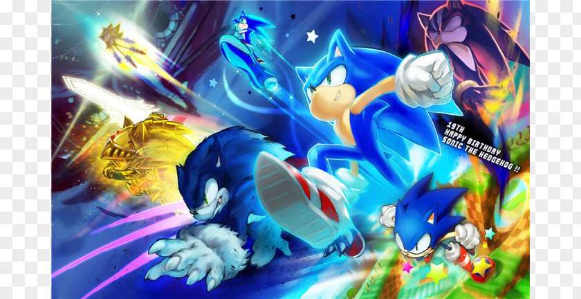 Sonic The Hedgehog 2 & Sega All-Stars Racing Knuckles Adventure PNG