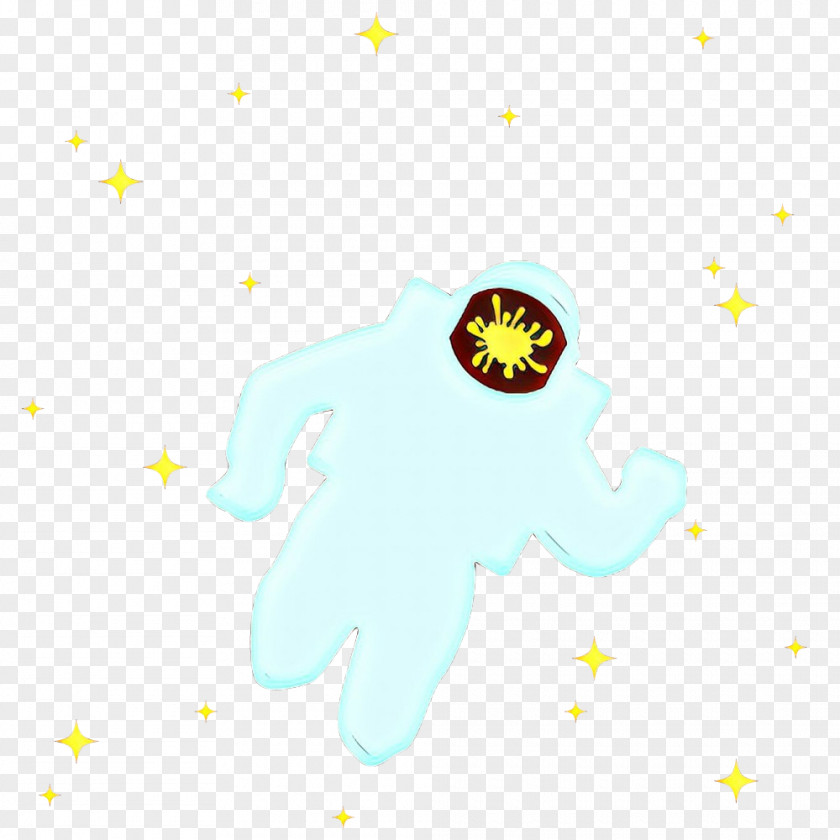 Yellow Cartoon Star PNG