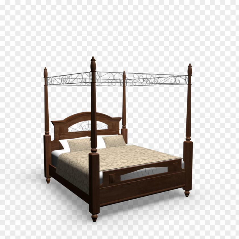 Bed Frame Size Bunk Four-poster PNG