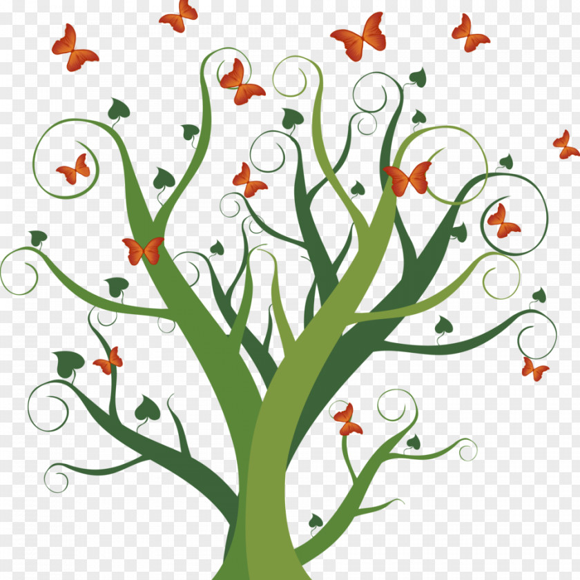 Family Tree Genealogy Clip Art PNG