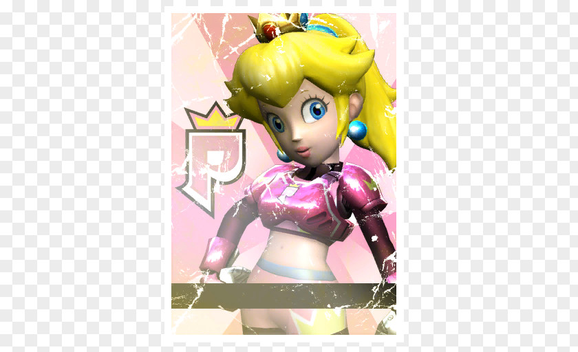 Mario Strikers Charged Super Princess Peach Daisy PNG