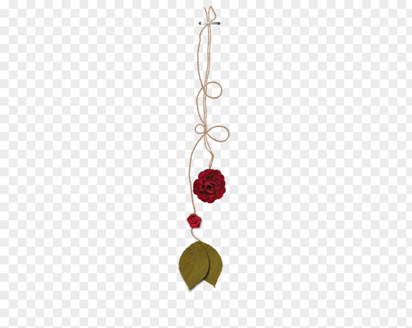 Rope Pendant Jewellery Flower Designer PNG