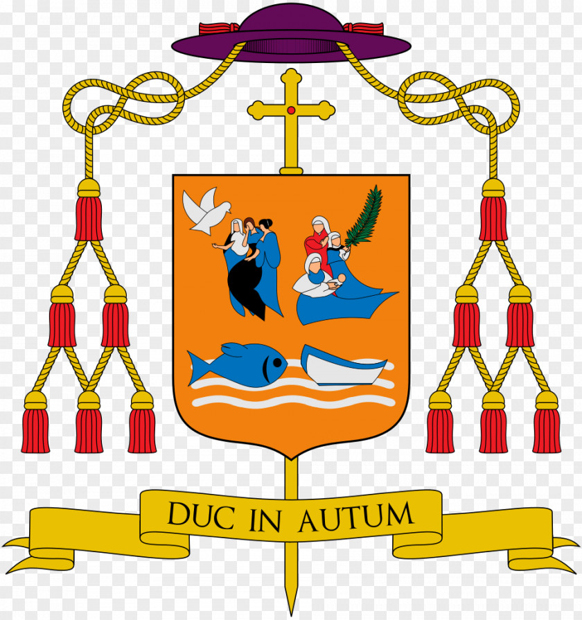 Arms Cartoon Coat Of Ecclesiastical Heraldry Cardinal Roman Catholic Diocese Gozo Bishop PNG