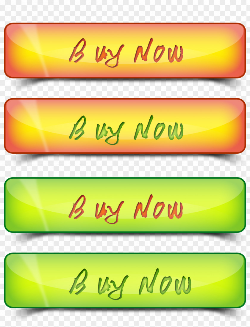 Colorful Buy Button Download PNG