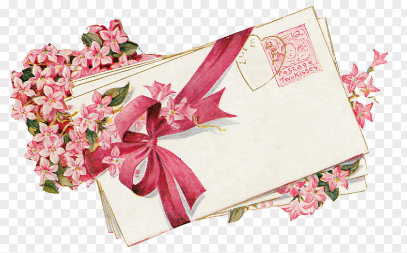 Decorative Paper Love Letter Social Media Clip Art PNG