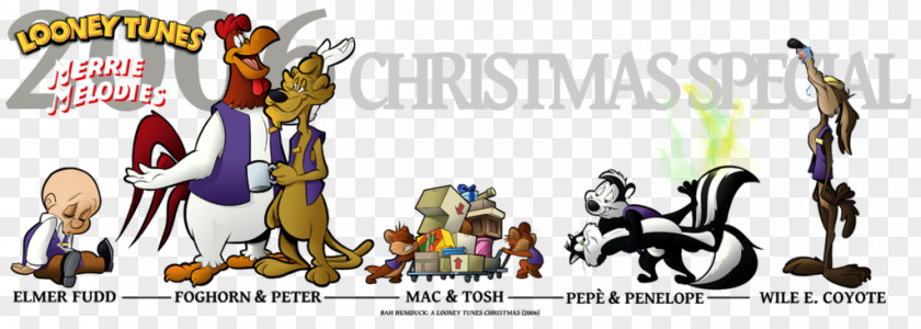 Elmer Fudd Claude Cat Looney Tunes Christmas Art PNG
