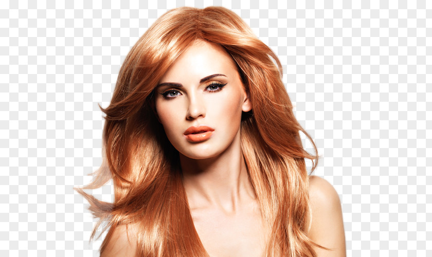 Hair Blond Coloring Black Red Long PNG
