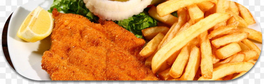 Salt Veal Milanese French Fries Breading Steak Food PNG