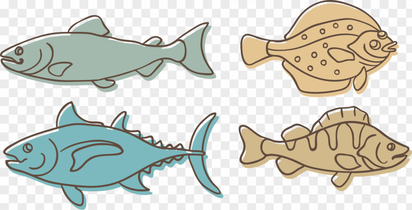 Shoals Of Fish Bass Clip Art PNG