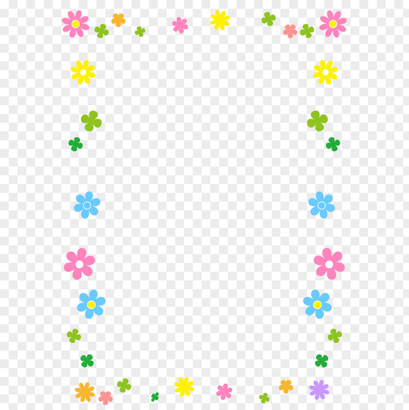 Small Flower Frame. PNG