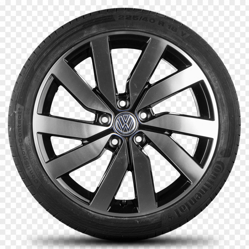 Volkswagen Hubcap Golf Variant Alloy Wheel Tire PNG
