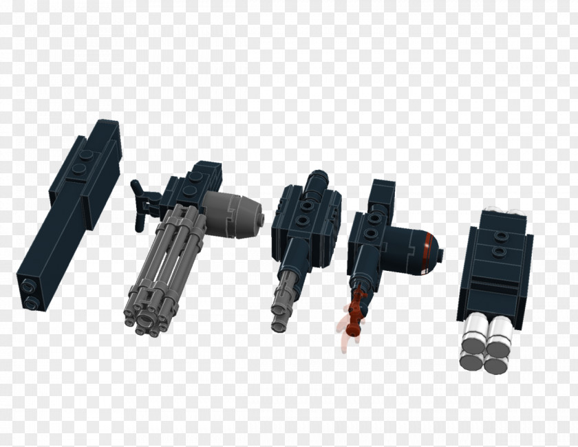 Weapon Lego Gun Ideas Gatling PNG