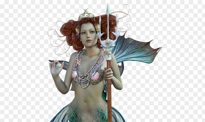 Mermaid Siren Sprite Neck PNG