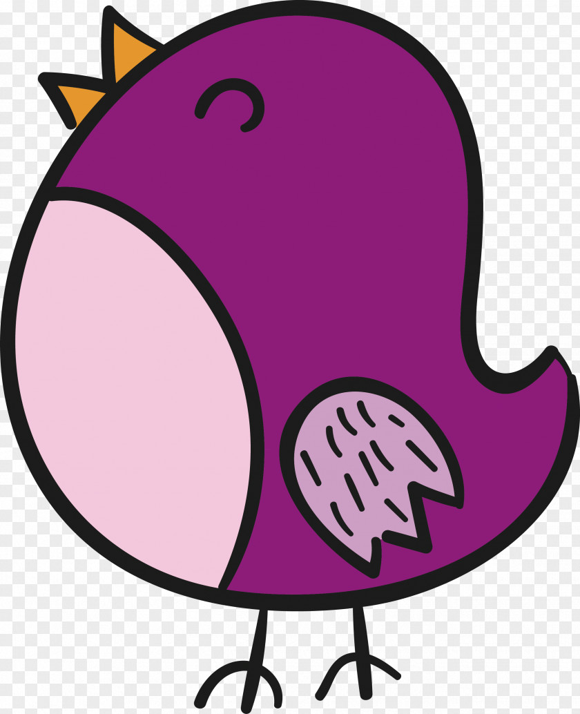 Pink M Beak PNG