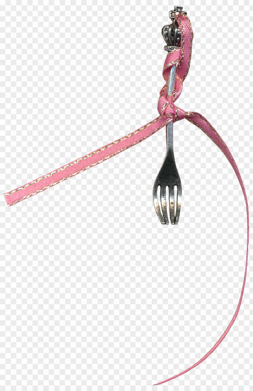 Ribbon On A Fork PNG