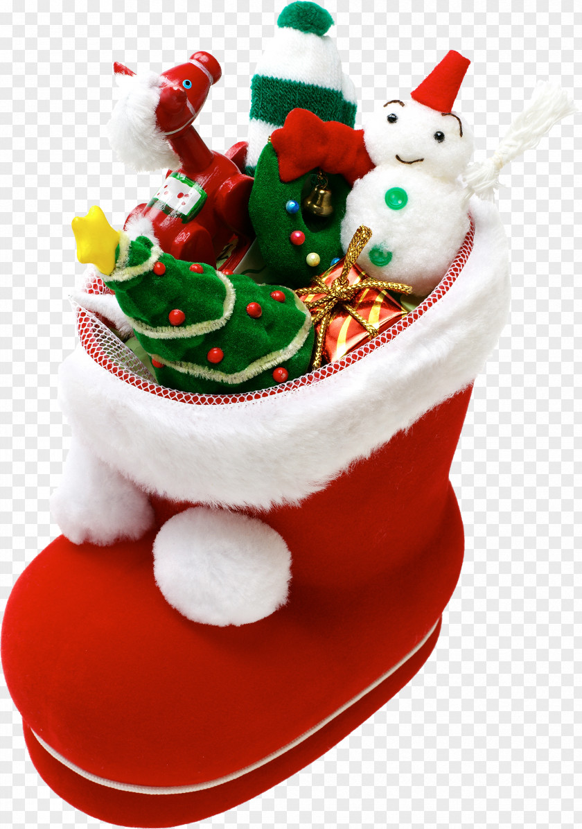 Santa Sleigh New Year Christmas Gift Holiday Greeting & Note Cards PNG