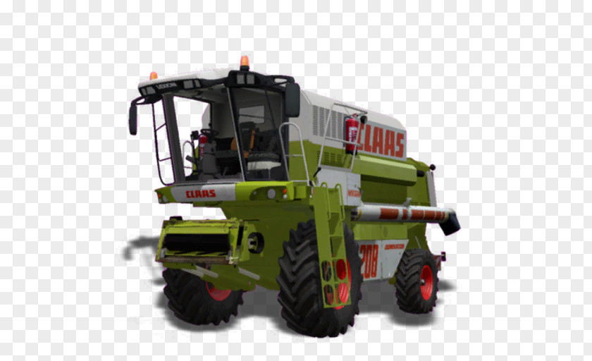 Claas Tractors Farming Simulator 17 Dominator Combine Harvester Tractor PNG