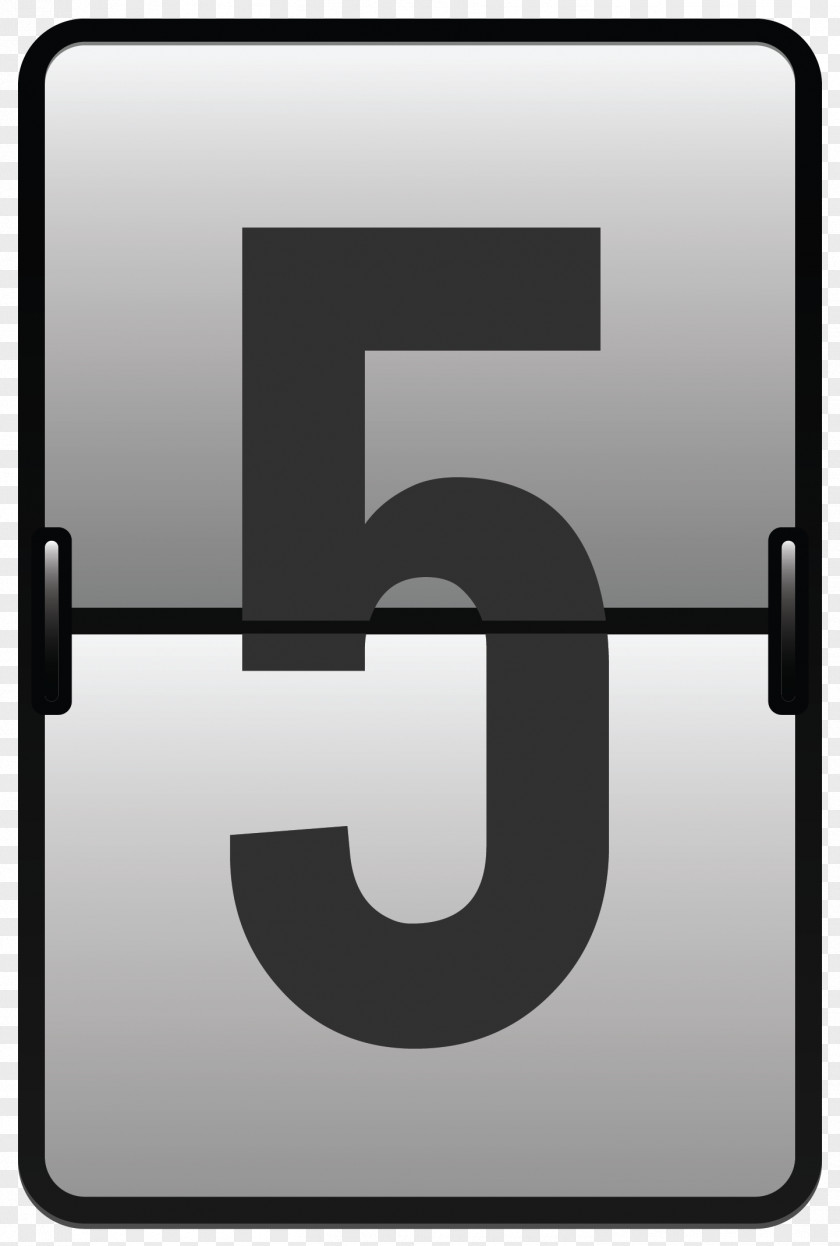 Counter Number Five Clipart Image Icon Clip Art PNG