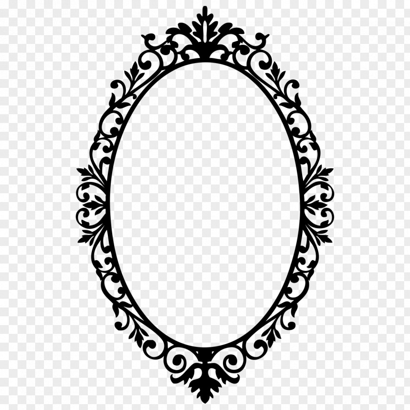 Mirror Picture Frames Wall Decal AutoCAD DXF PNG