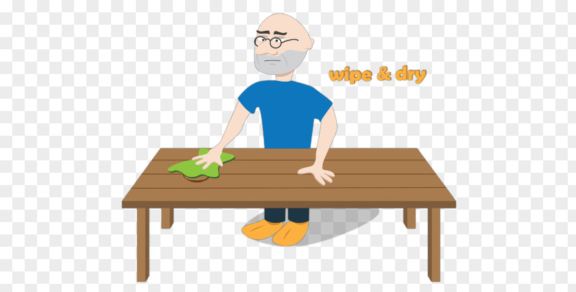 Wiping Cloth Table Garden Furniture Stain Sitting PNG
