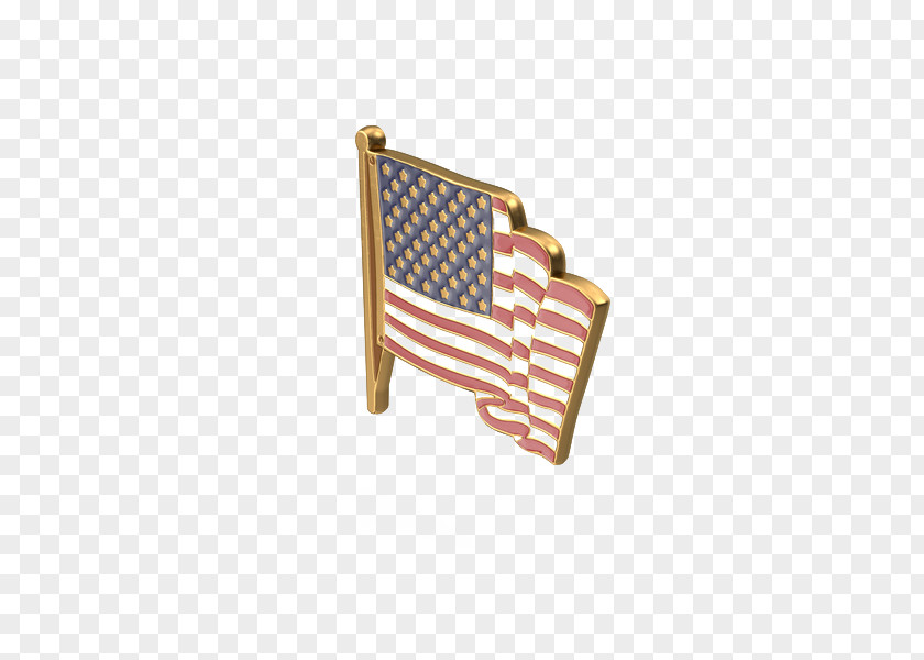 American Flag Badge Of The United States PNG