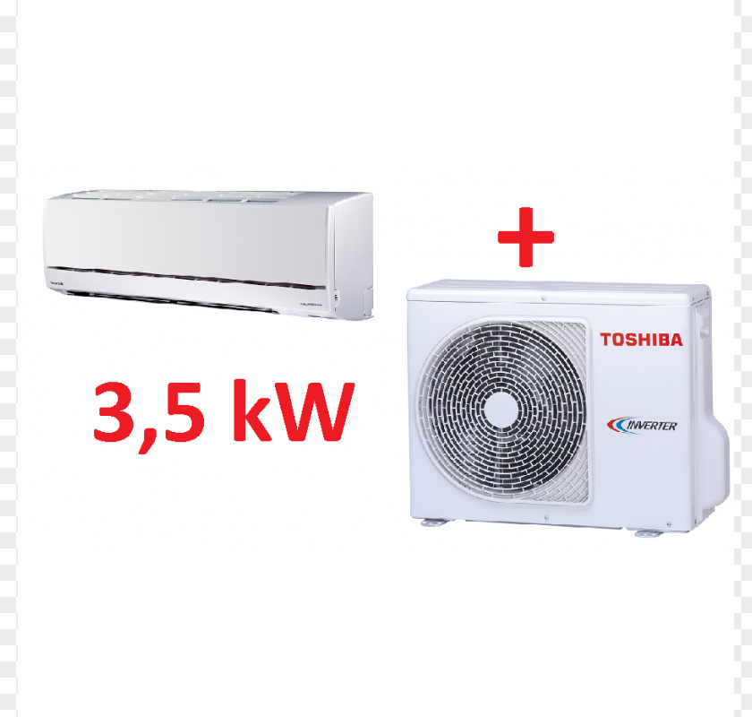 Climatiseur Inverterska Klima Air Conditioner Сплит-система Toshiba Power Inverters PNG