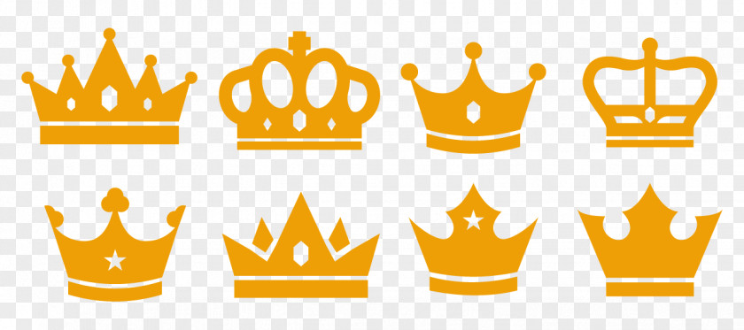 Crown Silhouette Material PNG