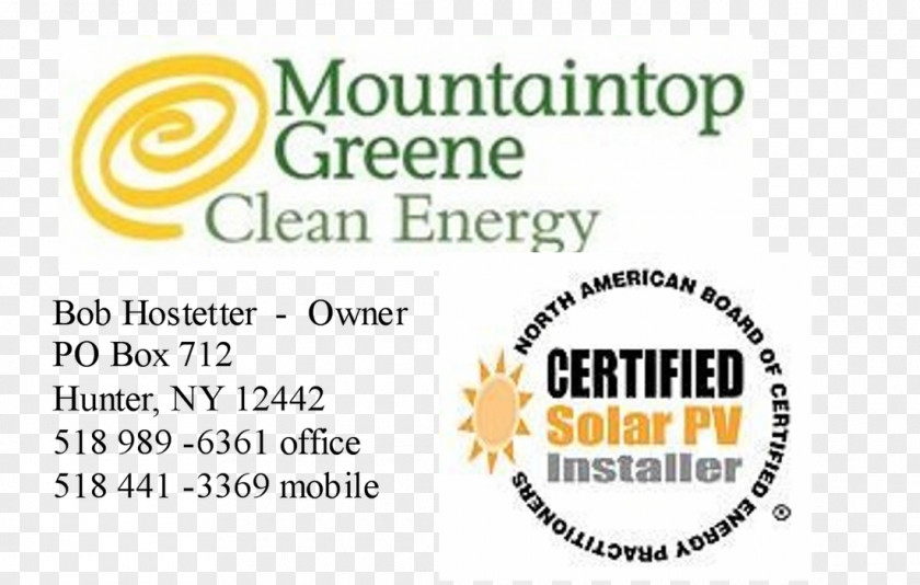Energy North American Board Of Certified Practitioners Photovoltaic System Photovoltaics Solar Renewable PNG