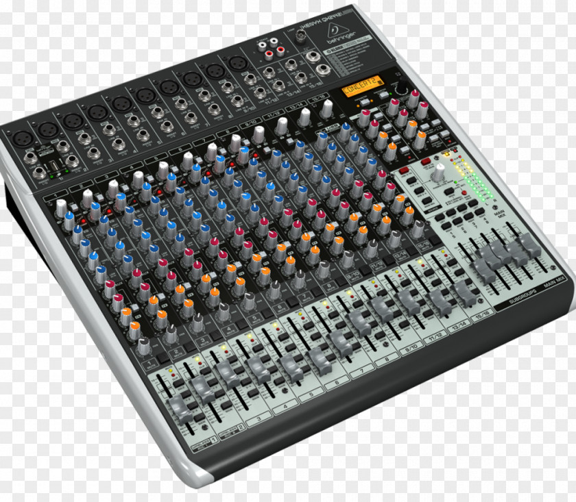 Mixer Microphone Audio Mixers Behringer Dynamic Range Compression PNG