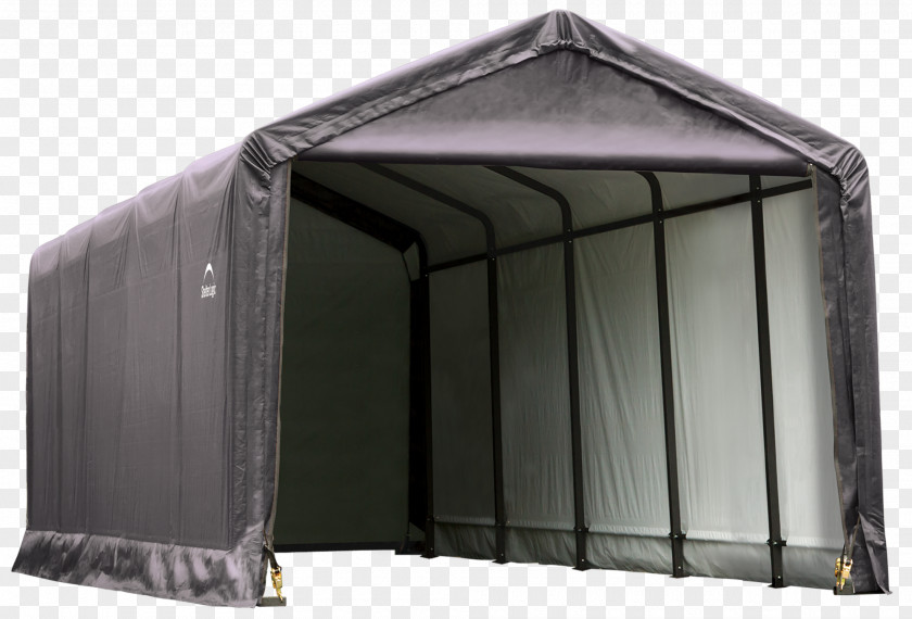 ShelterLogic ShelterTube Storage Shelter Shed-in-a-Box Garage PNG