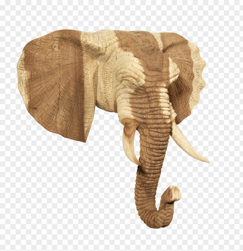 Wood African Elephant Furniture Indian Teak PNG