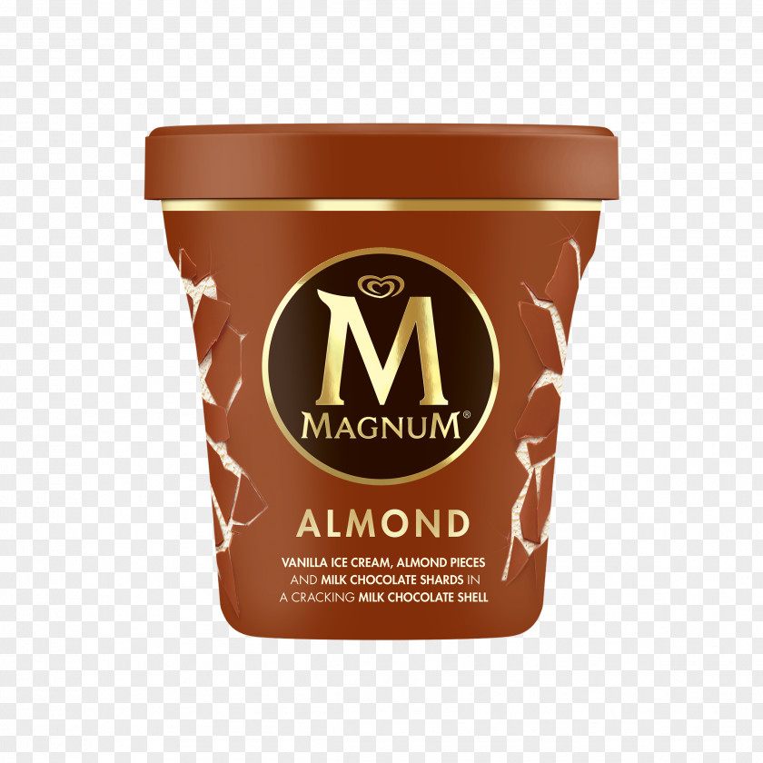 Almonds Chocolate Ice Cream Magnum Milk PNG