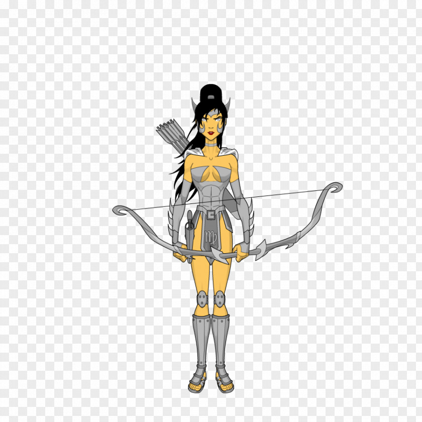 Artemis Background Illustration Costume Design Cartoon Character PNG