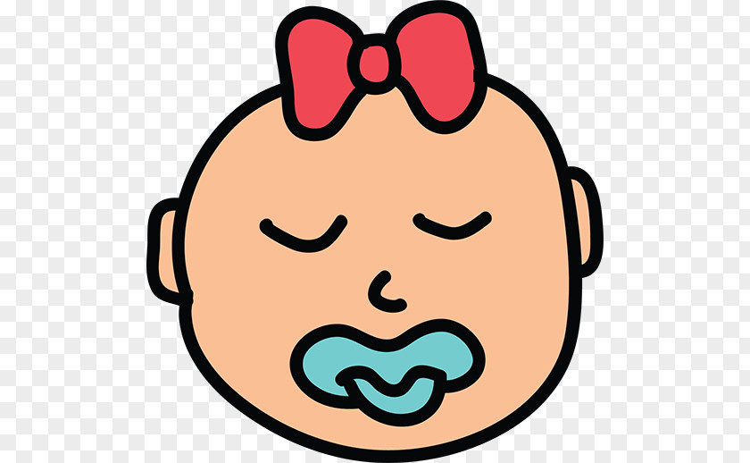 Cartoon Baby Pacifier Infant Icon PNG