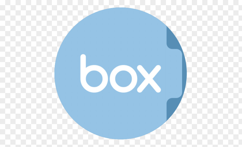 Folder Box Blue Text Brand PNG