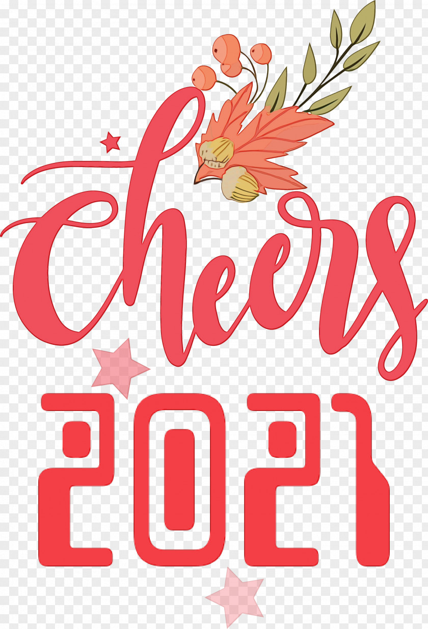 Logo 2021 Happy New Year Icon Mathematics PNG