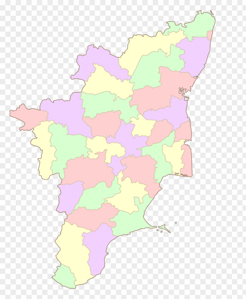 Map Dharmapuri District Cuddalore Erode Wikipedia PNG