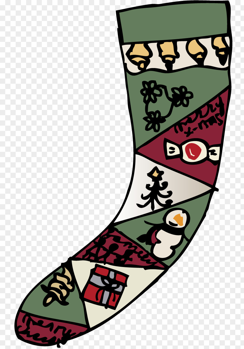 Socking Stamp Clothing Accessories Shoe Clip Art Fashion Pattern PNG